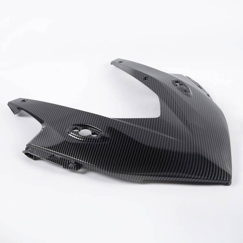 Motorrad CBR500R Frontscheinwerfer Obere Verkleidungsabdeckung Aerodynamischer Scheinwerferschutz Body Kits Zubehör für CBR 500 R CBR 500R CBR-500-R 2019 2020 2021 2022 2023 (Carbon-Look) von Fayedenicy