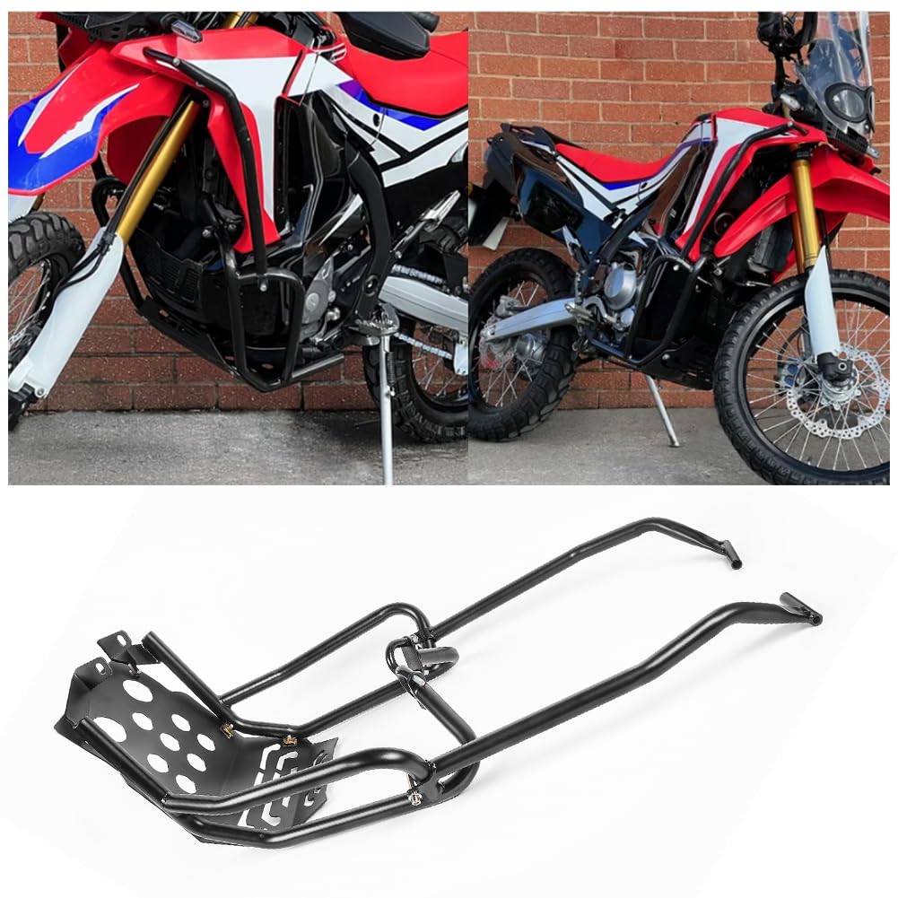 Motorrad-Sturzbügel, Motor-Absturzsicherung, Unterfahrschutz, Chassis-Stoßfänger, Expeditionsabdeckung für CRF250L Rally 2017 2018 2019 2020,(Untere Stange + Unterfahrschutz) Motorrad-Sturzbügel, Motor-Absturzsicherung, Unterfahrschutz, Chassis-Stoßfänger, Expeditionsabdeckung für CRF250L Rally 2017 2018 2019 2020,(Untere Stange + Unterfahrschutz) von Fayedenicy