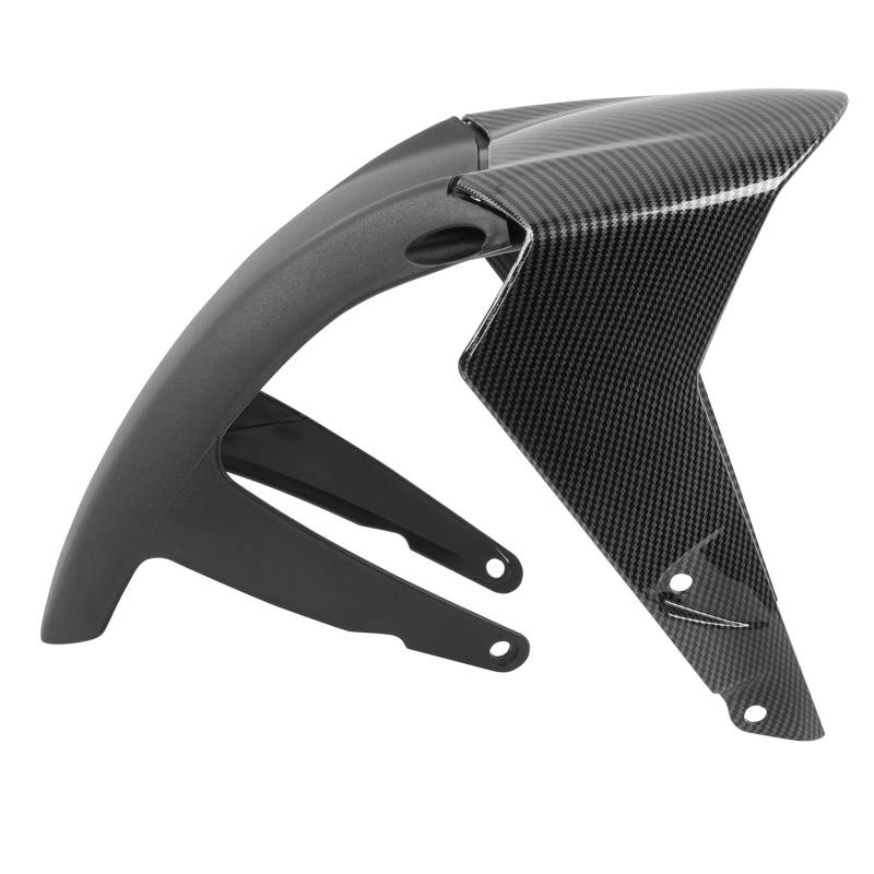 Motorrad Kotflügel vorne Kotflügel Schmutzfänger Verlängerung Splash Mud Flaps Schutz Rad Reifen Hugger Abdeckung Schutz für Duke 390 DUKE390 2017 2018 2019 2020 2021 2022 2023 (Carbon-Look) von Fayedenicy