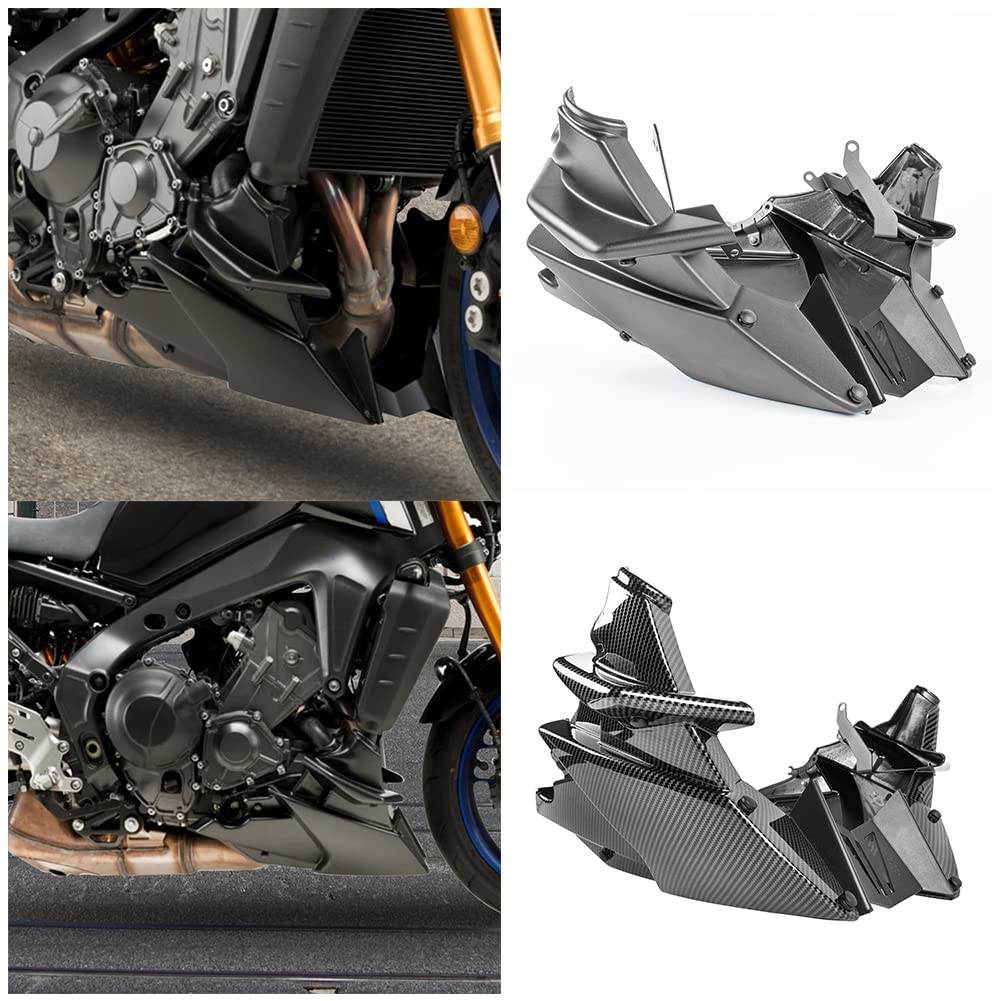 Motorrad MT09 FZ09 Bellypan Belly Pan Lower Panel Spoiler Verkleidungsabdeckung Body Frame Kit Motorschutz Chassis Stoßstangenschutz für MT FZ 09 FZ-09 MT-09/SP 2021 2022 2023 (Matt-schwarz) Motorrad MT09 FZ09 Bellypan Belly Pan Lower Panel Spoiler Verkleidungsabdeckung Body Frame Kit Motorschutz Chassis Stoßstangenschutz für MT FZ 09 FZ-09 MT-09/SP 2021 2022 2023 (Matt-schwarz) von Fayedenicy