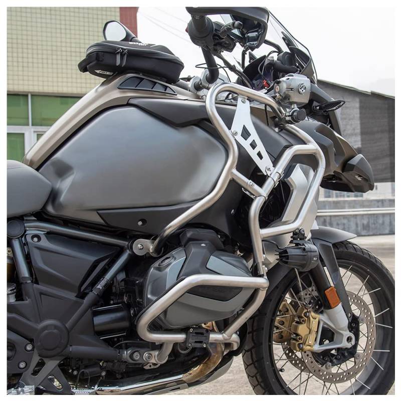 Fayedenicy Motorrad Tankseitenschutz aus Edelstahl, Autobahn Sturzbügelverlängerung, Ganzkörper Motorschutz Zubehör für B.M.W R1250GS Adventure R 1250 GS R 1250GS ADV 2018 2019 2020 2021 2022 2023 von Fayedenicy