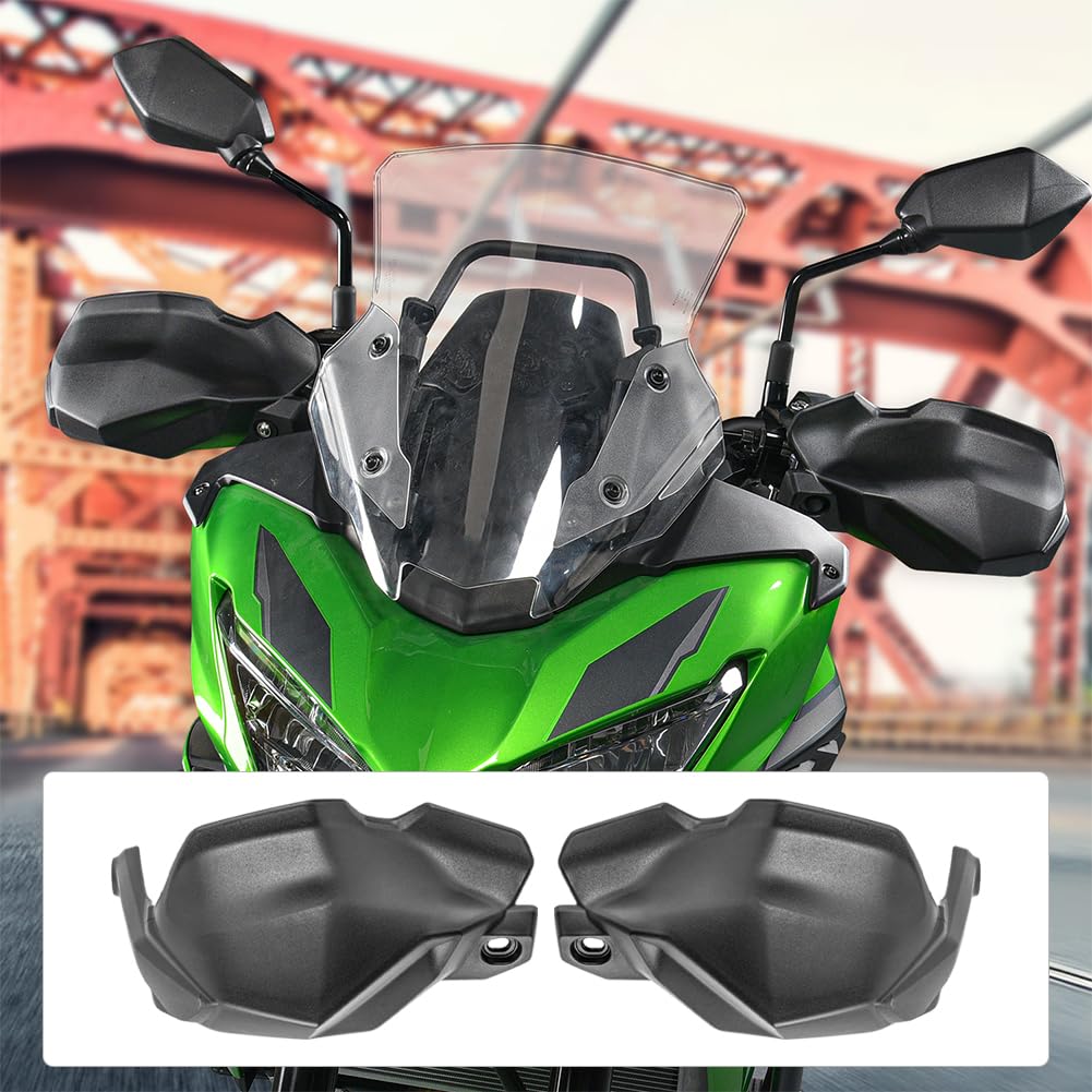 Motorrad Versys 650 Handschützer Lenker Handbürstenschutz Bremskupplungsschutz Luftstrom Windschutz Deflektor Windschutzscheibenabdeckung für KLE650 Versys650 Versys-650 KLE 650 2022 2023 Motorrad Versys 650 Handschützer Lenker Handbürstenschutz Bremskupplungsschutz Luftstrom Windschutz Deflektor Windschutzscheibenabdeckung für KLE650 Versys650 Versys-650 KLE 650 2022 2023 von Fayedenicy