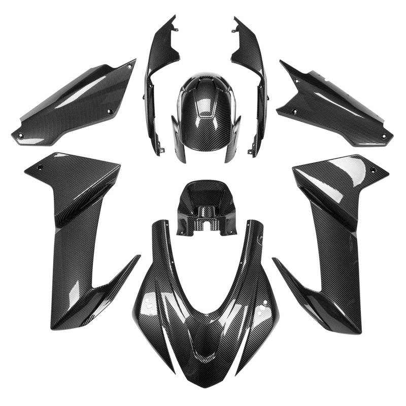 RS 660-Einspritzverkleidungs-Kits-lackierte komplette Karosserie, Bodyframe-Bodykit-Set, Ersatz für RS660 2020 2021 2022 2023, RS-660-modifizierte Rahmenteile (No.001) von Fayedenicy