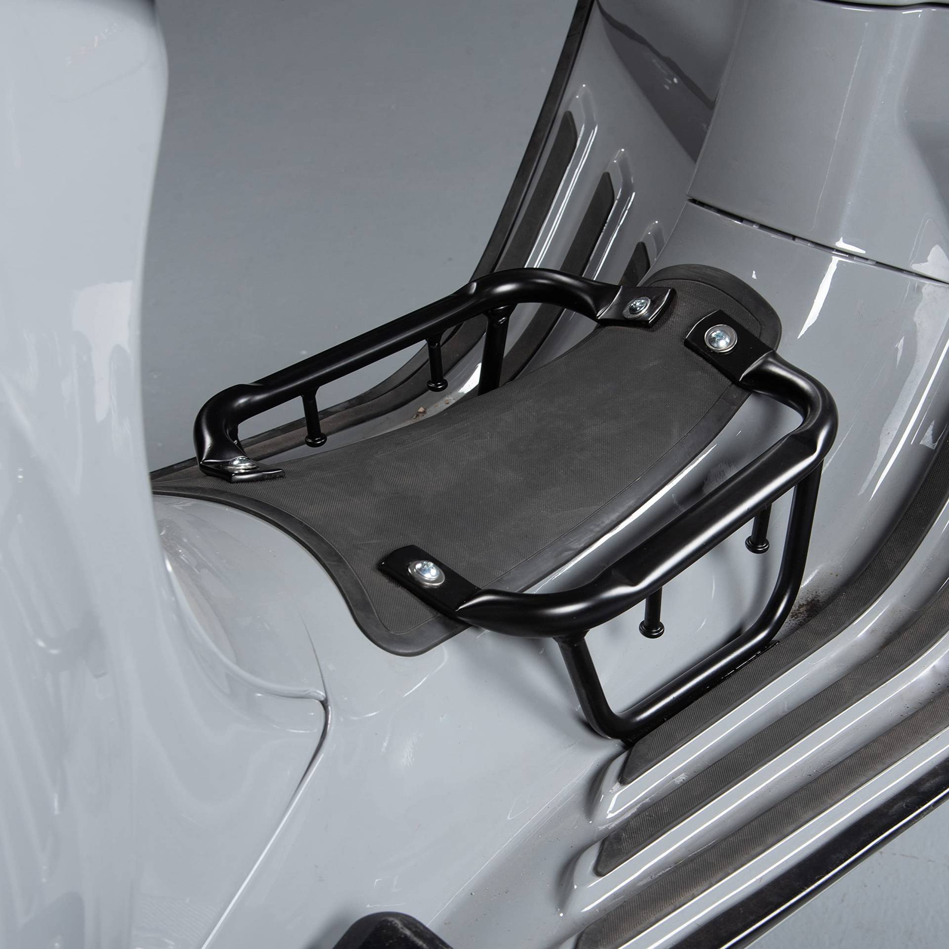 Fayedenicy Mittelfußpedal Gepäckträger für Vespa Sprint 50/125 (2014-2022), Sprint 150 (2016-2018), Primavera Spring 50/125/150 (2014-2022) - Schwarz von Fayedenicy