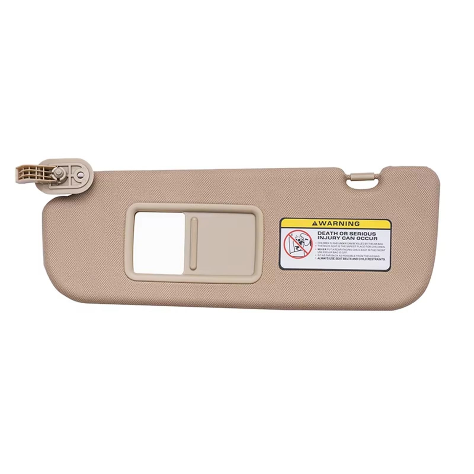 Auto Sonnenblende Austausch Auto-Innenraum-Sonnenschutz, Vordere Sonnenblende Für Hyundai Für Elantra 2011–2015, Beige/Grau, Linke Oder Rechte Auto-Sonnenblende Sonnenblende Zubehör(Beige Left) von Fbxmjoa