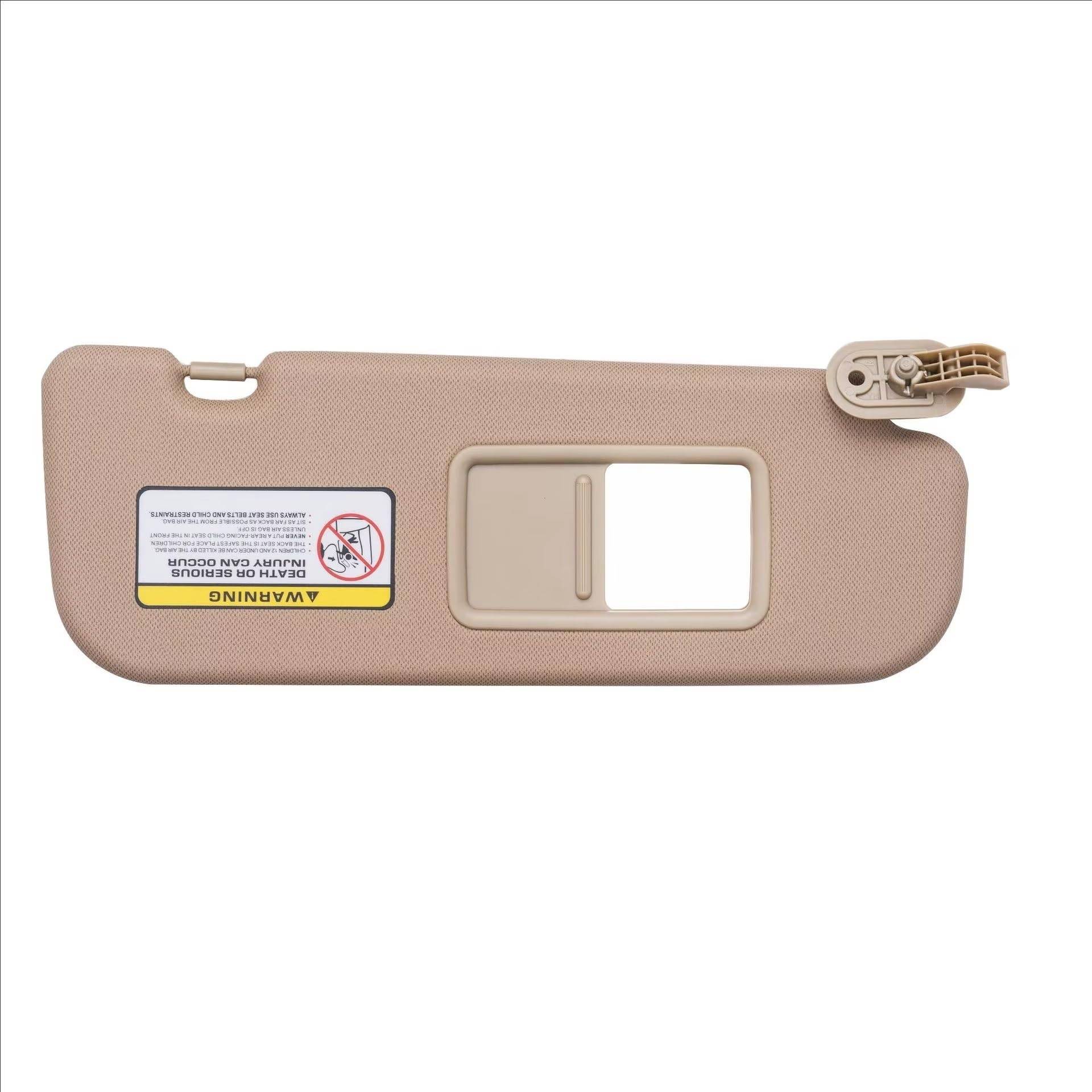 Auto Sonnenblende Austausch Auto-Innenraum-Sonnenschutz, Vordere Sonnenblende Für Hyundai Für Elantra 2011–2015, Beige/Grau, Linke Oder Rechte Auto-Sonnenblende Sonnenblende Zubehör(Beige Right) von Fbxmjoa
