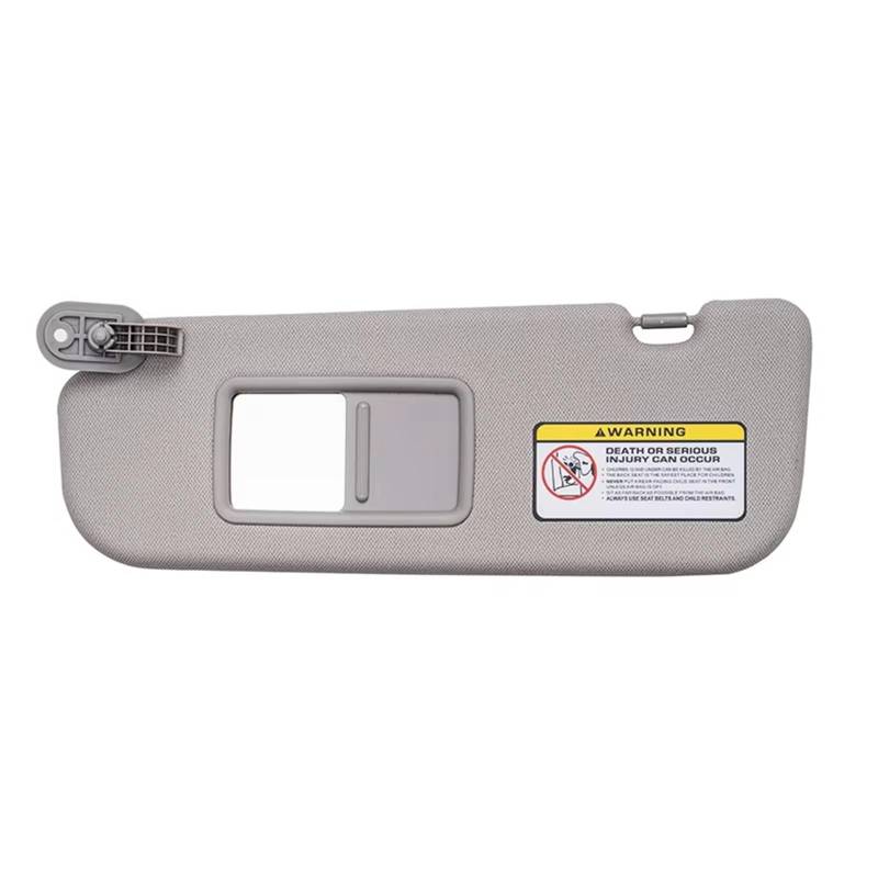Auto Sonnenblende Austausch Auto-Innenraum-Sonnenschutz, Vordere Sonnenblende Für Hyundai Für Elantra 2011–2015, Beige/Grau, Linke Oder Rechte Auto-Sonnenblende Sonnenblende Zubehör(Gray Left) von Fbxmjoa
