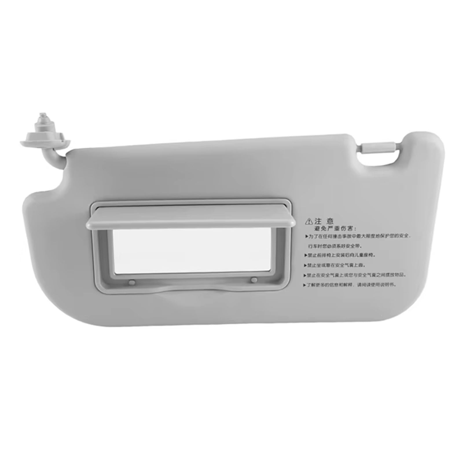 Auto Sonnenblende Austausch Auto Sonnenblende MIT/Kosmetikspiegel Für Kia Für Sportage 2004-2010 Grau Sonnenblenden Shades Make-Up Sonnenblende Zubehör(Gray Left) von Fbxmjoa