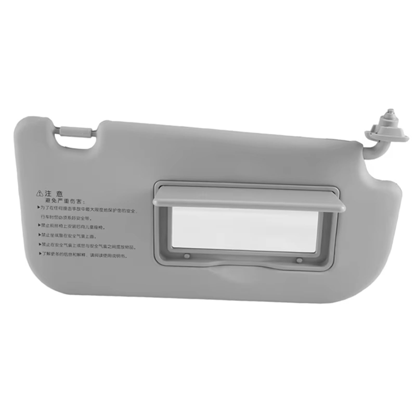 Auto Sonnenblende Austausch Auto Sonnenblende MIT/Kosmetikspiegel Für Kia Für Sportage 2004-2010 Grau Sonnenblenden Shades Make-Up Sonnenblende Zubehör(Gray Right) von Fbxmjoa