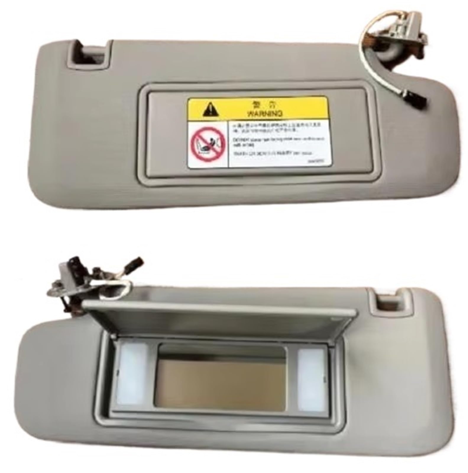 Auto Sonnenblende Austausch Für Chevrolet Für Cruze 2009-2019 Innen Sonnenblende Mit Spiegel Front Visier Montage Auto Zubehör Sonnenblende Zubehör(Left and Right) von Fbxmjoa