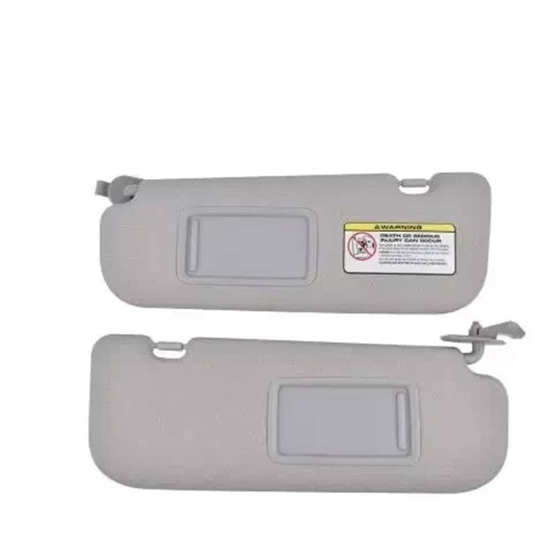 Auto Sonnenblende Austausch Für Hyundai Für Elantra 2011 2012 2013 2014 2015 Auto Sonnenblende Panel 852103X000 TX Beige Innen Sonnenschirm Sonnenschutz Schild Ersatz Sonnenblende Zubehör(Gray Pair) von Fbxmjoa