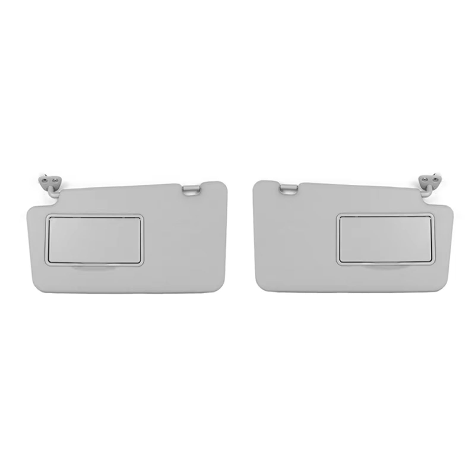 Auto Sonnenblende Austausch Für Koleos 2008 2009 2010 2011 2012 2013-2016 Vordere Auto-Sonnenblende Sonnenblende Mit Make-up-Spiegellicht 96401JY65A 964005494R Sonnenblende Zubehör(1 Pair) von Fbxmjoa