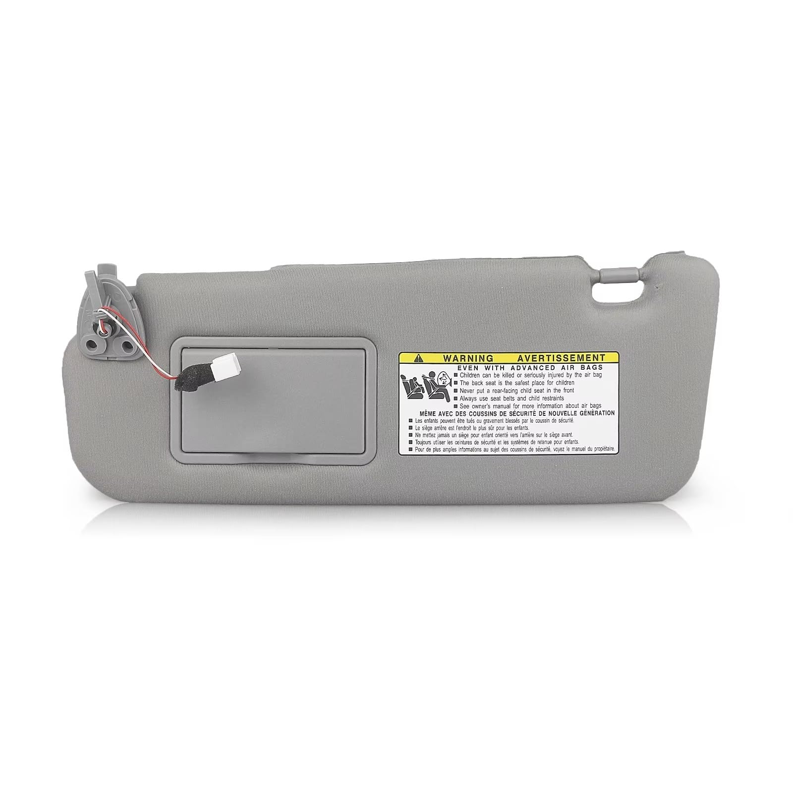 Auto Sonnenblende Austausch Für Sonata 2005-2010 Beige/Grau Sonnenblende Links Fahrerseite Frontscheibe Schatten Blind Schild Abdeckung Windschutzscheibe Sonnenblende Sonnenschirm Sonnenblende Zubehör von Fbxmjoa