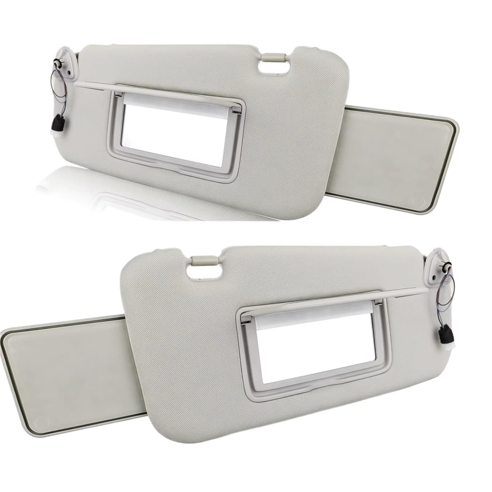 Auto Sonnenblende Austausch Graue Sonnenblende Für Nissan Für Murano 2009–2014, Linke Fahrerseite, Rechte Seite, Innen-Frontfenster, Sonnenblendenabdeckung, Sonnenschutz Sonnenblende Zubehör(Left-Righ Auto Sonnenblende Austausch Graue Sonnenblende Für Nissan Für Murano 2009–2014, Linke Fahrerseite, Rechte Seite, Innen-Frontfenster, Sonnenblendenabdeckung, Sonnenschutz Sonnenblende Zubehör(Left-Righ von Fbxmjoa