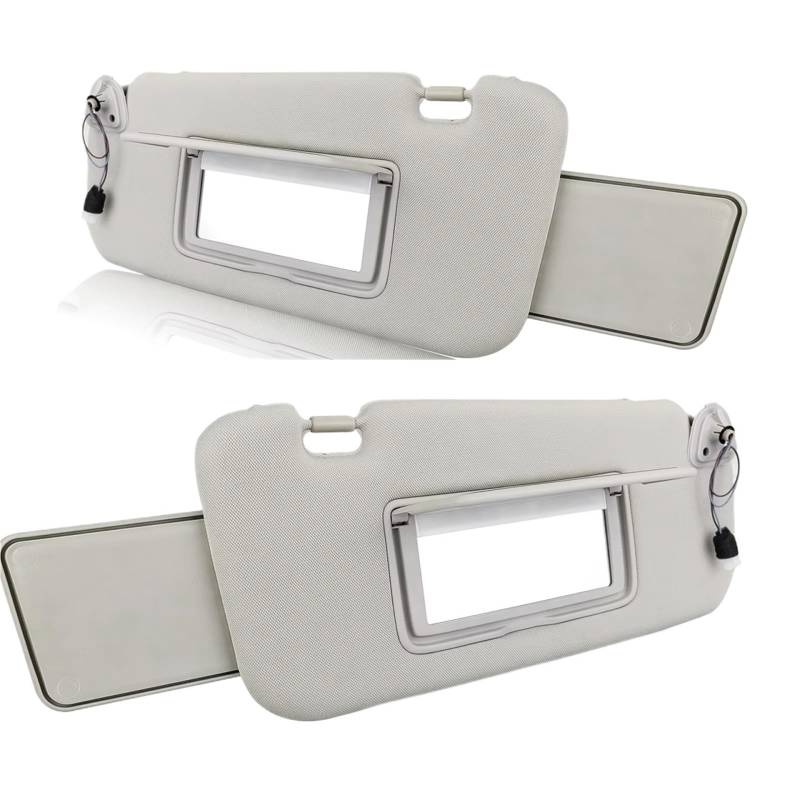 Auto Sonnenblende Austausch Graue Sonnenblende Für Nissan Für Murano 2009–2014, Linke Fahrerseite, Rechte Seite, Innen-Frontfenster, Sonnenblendenabdeckung, Sonnenschutz Sonnenblende Zubehör(Left-Righ von Fbxmjoa
