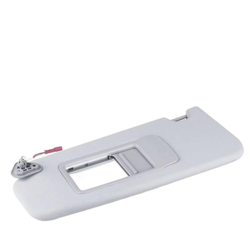 Auto Sonnenblende Austausch Graue Sonnenblende Rechts Fahrer Links Passagier Mit Spiegel Licht Für 3 Für X1 Serie E84 E90 E90N E91 E91N 51167252007 51167252008 Sonnenblende Zubehör(Left passenger side von Fbxmjoa