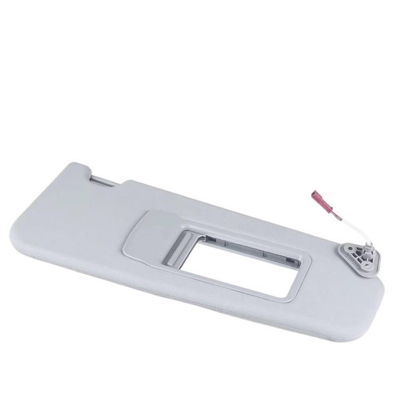 Auto Sonnenblende Austausch Graue Sonnenblende Rechts Fahrer Links Passagier Mit Spiegel Licht Für 3 Für X1 Serie E84 E90 E90N E91 E91N 51167252007 51167252008 Sonnenblende Zubehör(Right Driver Side) von Fbxmjoa