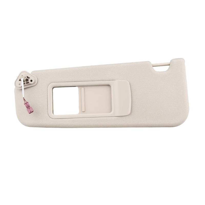 Auto Sonnenblende Austausch Sonnenblende Für 3er E90 E91 E84 Für X1 Frontscheibe Links Rechts Sonnenschutzschild Sonnenschutz Sonnenblende Sonnenblendenabdeckung Blind Sonnenblende Zubehör(LEFT-Beige) von Fbxmjoa