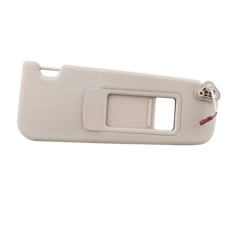 Auto Sonnenblende Austausch Sonnenblende Für 3er E90 E91 E84 Für X1 Frontscheibe Links Rechts Sonnenschutzschild Sonnenschutz Sonnenblende Sonnenblendenabdeckung Blind Sonnenblende Zubehör(RIGHT-Beige von Fbxmjoa