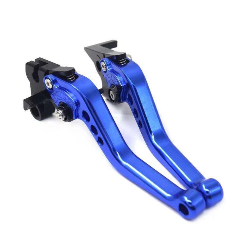 Brems- und Kupplungshebel Für Tenere700 TENERE 700 2019 2020 modifizierte Motorrad CNC einstellbare Kurze Bremskupplungshebel HauptbremszylinderLenker(Blue) von Fbxmjoa
