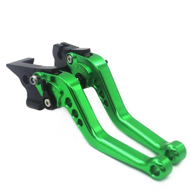 Brems- und Kupplungshebel Für Tenere700 TENERE 700 2019 2020 modifizierte Motorrad CNC einstellbare Kurze Bremskupplungshebel HauptbremszylinderLenker(Green) von Fbxmjoa