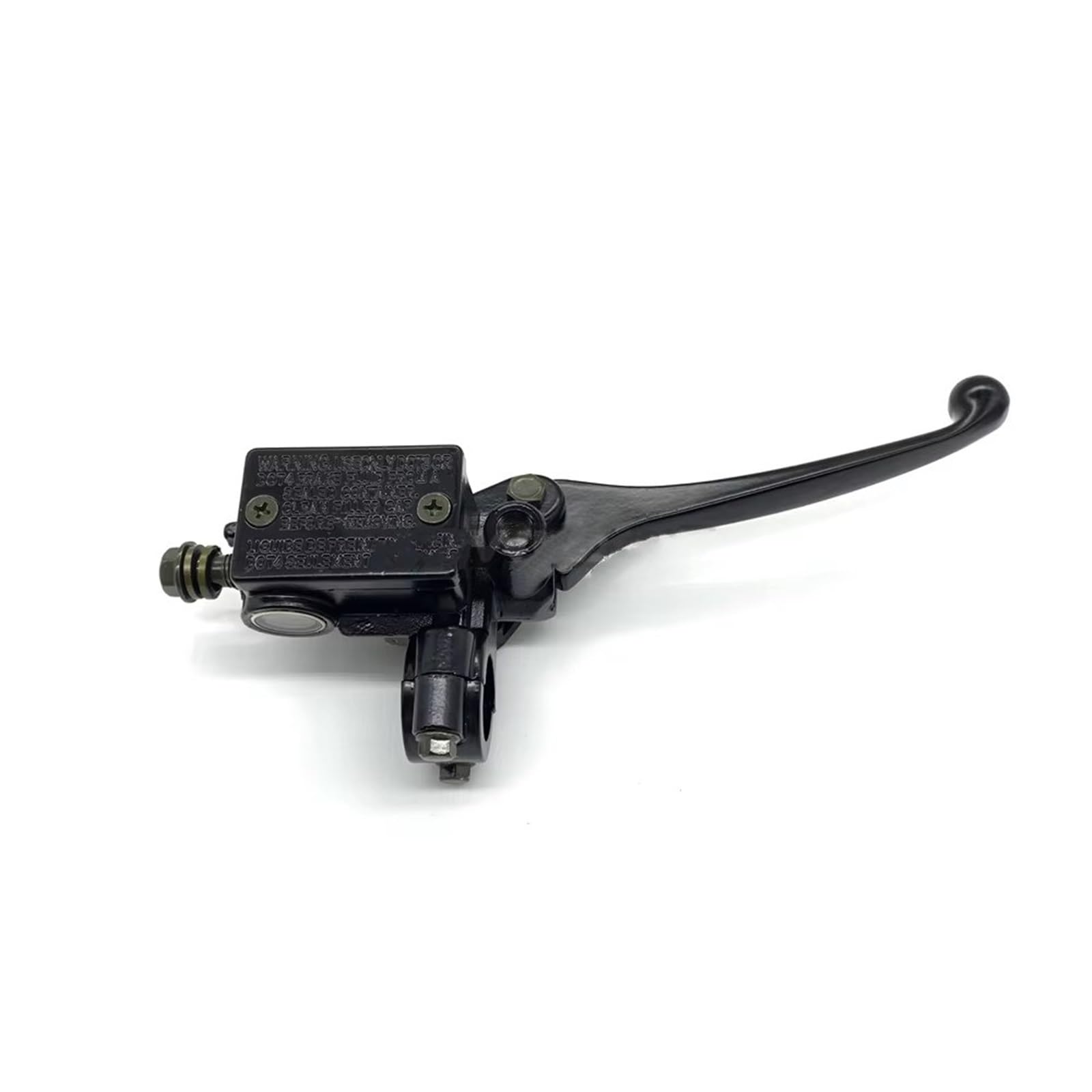 Brems- und Kupplungshebel Motorrad Bremspumpe Vorne Hauptzylinder Hydraulische Bremshebel Rechts Für Dirt Pit Bike ATV Quad Moped Roller Buggy HauptbremszylinderLenker(Black) von Fbxmjoa