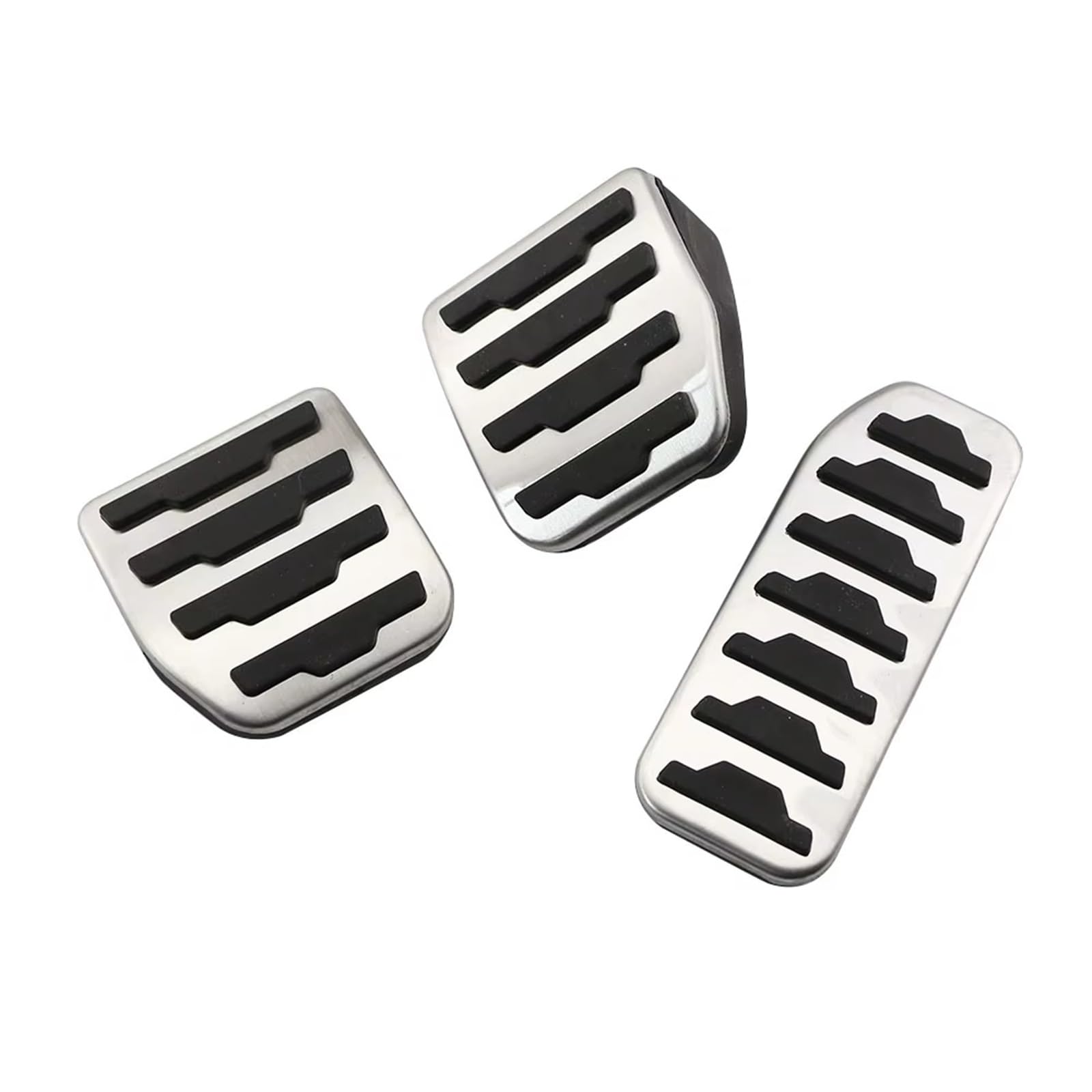 Fußstütze Bremse Auto-Fußpedale für Land für Rover für Discovery für Sport L550 2014-2019 Kraftstoffkupplungsbremse rutschfeste Pedalabdeckung Bremse Pedalkappen(3 pcs B) von Fbxmjoa