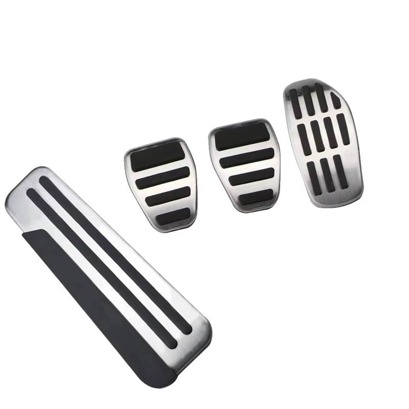 Fußstütze Bremse Auto Gas Bremse Rest Pedale Für Nissan Qashqai E-Power J12 2023 2024 2025 Anti-Slip Kraftstoff Bremse Fußstütze Abdeckung Bremse Pedalkappen(4pcs) von Fbxmjoa
