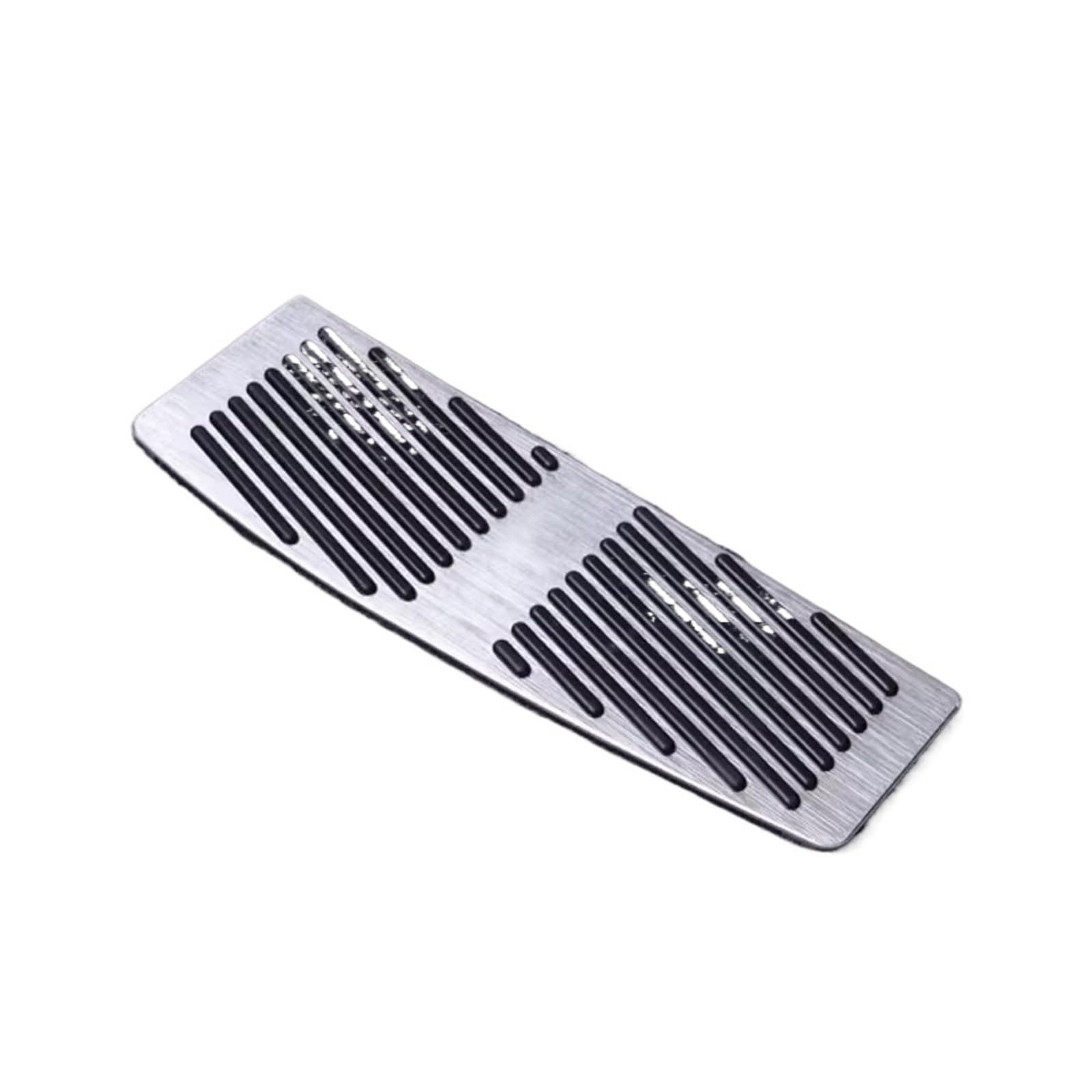 Fußstütze Bremse Auto-Gas-Bremspedal Edelstahl Anti-Rutsch-Fußstützenpedalabdeckung für 7 5er I7 G70 G60 G61 740d 740i 520i Bremse Pedalkappen(1piece) von Fbxmjoa