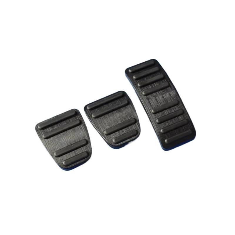 Fußstütze Bremse Auto Gas Bremspedal Für Jetour Dashing Soueast S06 Sportequipe 6 GT Bahman Fidelity Legierung Anti-Rutsch Fußstütze Abdeckung Bremse Pedalkappen(MT 3piece D) von Fbxmjoa