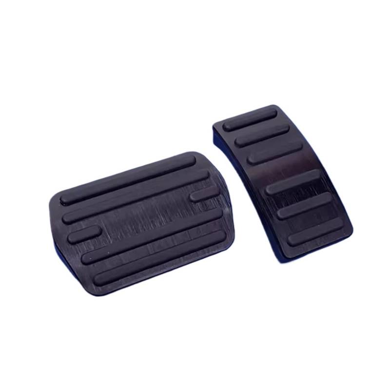 Fußstütze Bremse Auto Gas Bremspedal Für Mazda 3 Mazda3 BL Axela 2010 2011 2012 2013 Aluminium Legierung Anti-Slip Fuß Pedale Kupplung Bremse Pedalkappen(Black) von Fbxmjoa