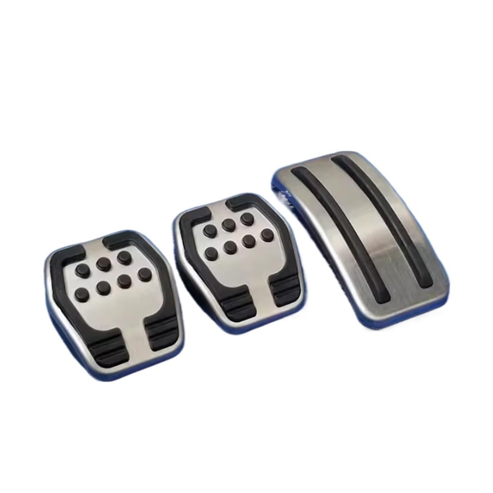 Fußstütze Bremse Auto Gas Bremspedal Für Mazda 3 Mazda3 BL Axela 2010 2011 2012 2013 Aluminium Legierung Anti-Slip Fuß Pedale Kupplung Bremse Pedalkappen(MT 3piece) von Fbxmjoa