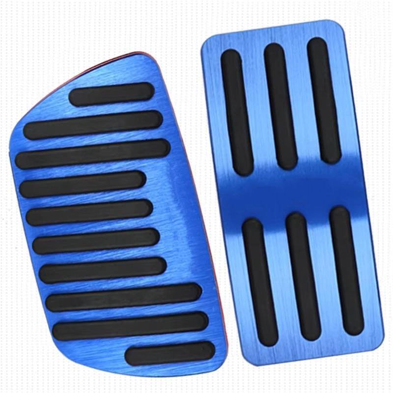 Fußstütze Bremse Auto Gas Kraftstoff Bremspedal Accelerator Abdeckung Pad Fall Rest Für Great for Wall Haval H6 3th Gt 2020 2021 2022 2023 2024 Bremse Pedalkappen(Blue) von Fbxmjoa
