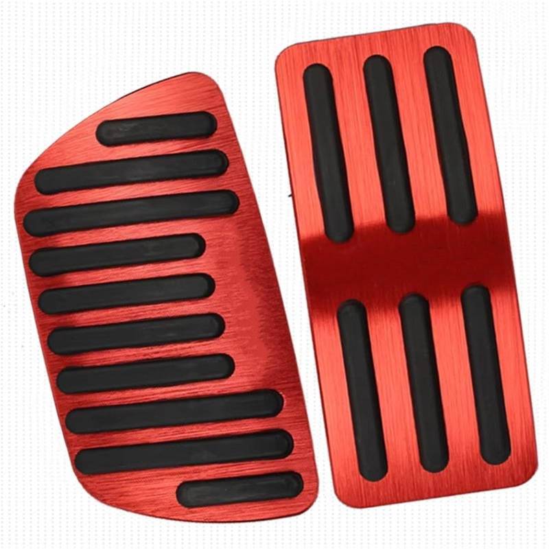 Fußstütze Bremse Auto Gas Kraftstoff Bremspedal Accelerator Abdeckung Pad Fall Rest Für Great for Wall Haval H6 3th Gt 2020 2021 2022 2023 2024 Bremse Pedalkappen(Red) von Fbxmjoa
