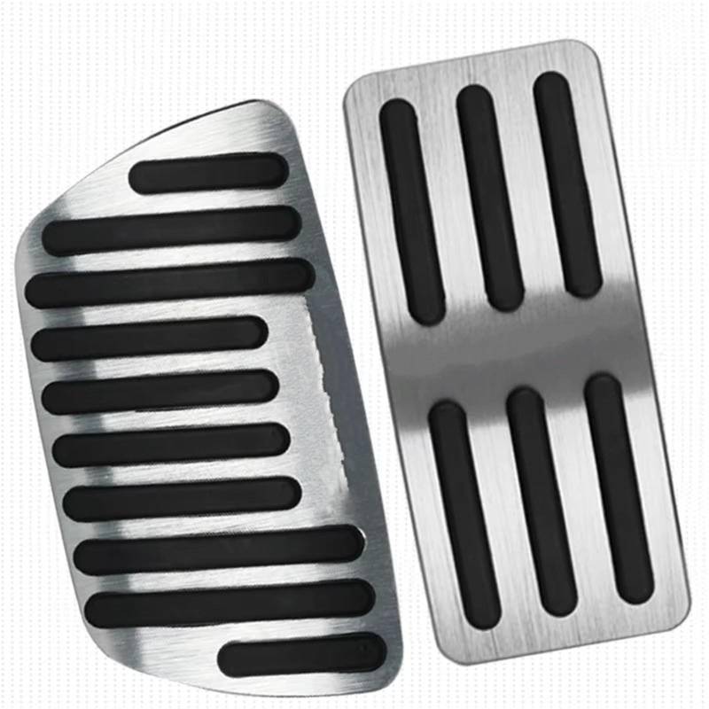 Fußstütze Bremse Auto Gas Kraftstoff Bremspedal Accelerator Abdeckung Pad Fall Rest Für Great for Wall Haval H6 3th Gt 2020 2021 2022 2023 2024 Bremse Pedalkappen(Silver) von Fbxmjoa