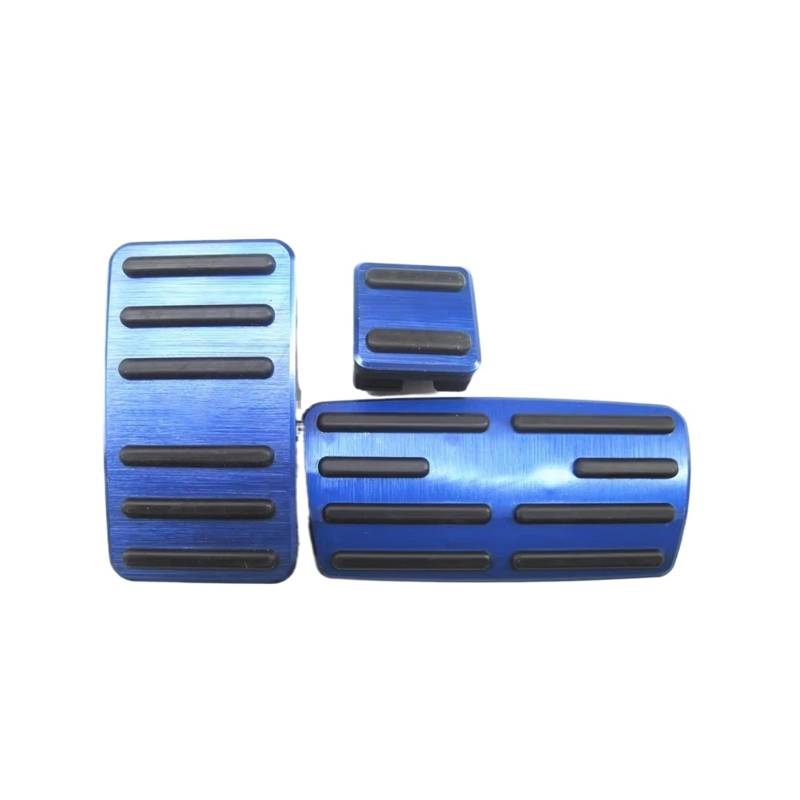 Fußstütze Bremse Auto-Gaspedal-Bremspedal-Abdeckung, rutschfeste Pads für CR-V für CRV 2012 2013 2014 2015 2016 Bremspedal-Pad Bremse Pedalkappen(Blue) von Fbxmjoa
