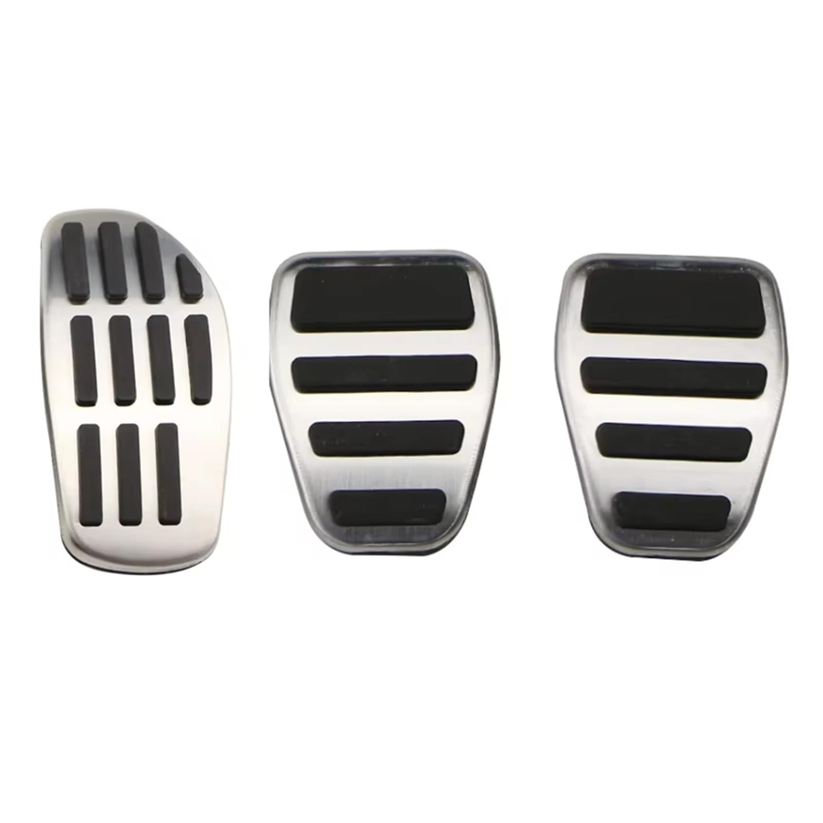 Fußstütze Bremse Auto Pedale Für Captur Auto Fuß Pads Rest Abdeckungen Set Bremspedal Bremse Pedalkappen(3piece a) von Fbxmjoa