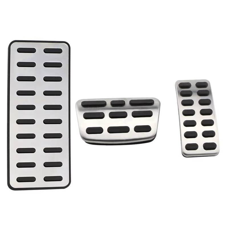 Fußstütze Bremse Autobremsen-Rest-Fußpedale für Hyundai Ix25 für Creta für Accent Verna Solaris Sedan 2011 2012 2013-2017 Pedalabdeckung Bremse Pedalkappen(at with Rest) von Fbxmjoa