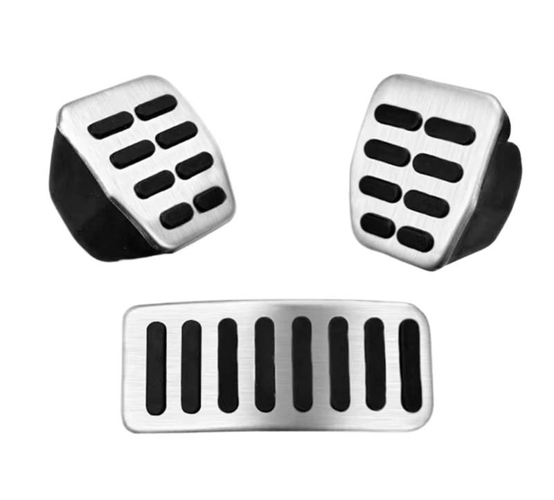 Fußstütze Bremse Autokupplungs-Gasbremsfußpedalabdeckung für VW für Bora für Golf MK3 MK4 für Vento für Jetta MK3 für Käfer 1991-2018 Bremse Pedalkappen von Fbxmjoa