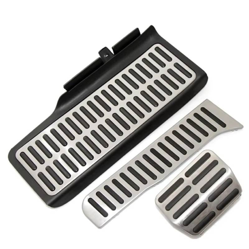 Fußstütze Bremse Autopedal für VW für Golf 5 6 für Skoda für Octavia für Jetta MK5 MK6 für Scirocco für Passat B6 B7 für TIGUAN Toureg Bremse Pedalkappen(at for Jetta MK6) von Fbxmjoa