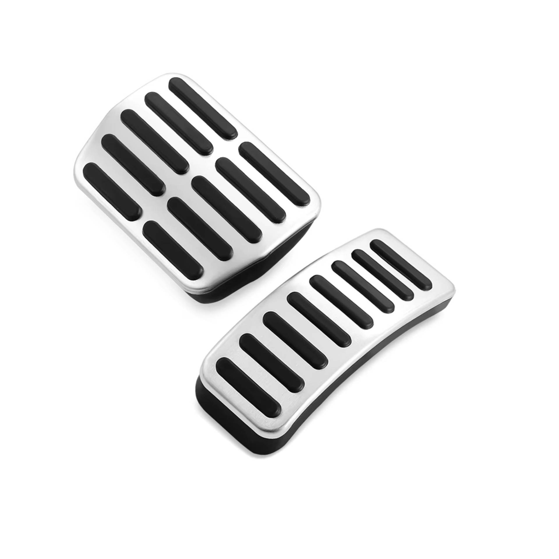 Fußstütze Bremse Autopedal für VW für Golf für Vento Polo für Beetle Fox für Jetta 4 Amarok Fußpedal-Auflageabdeckungen Bremsfußpedal Bremse Pedalkappen(at) von Fbxmjoa