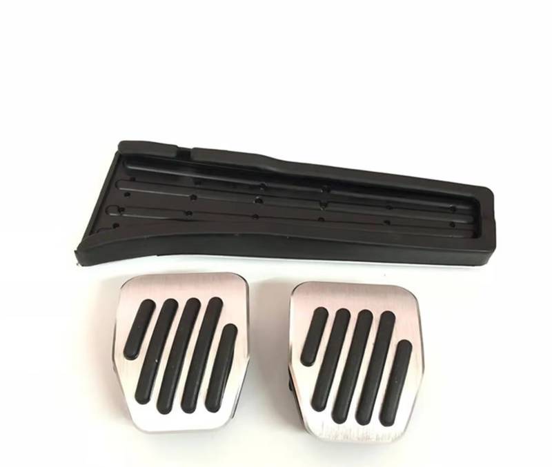 Fußstütze Bremse Autopedalabdeckung für 1 2 3 4 Serie für M3 für M4 F22 F23 F24 E81 E88 F35 F83 E90 F33 E91 F20 F31 2005-2021 Bremse Pedalkappen(Gas Clutch Brake 3piece) von Fbxmjoa