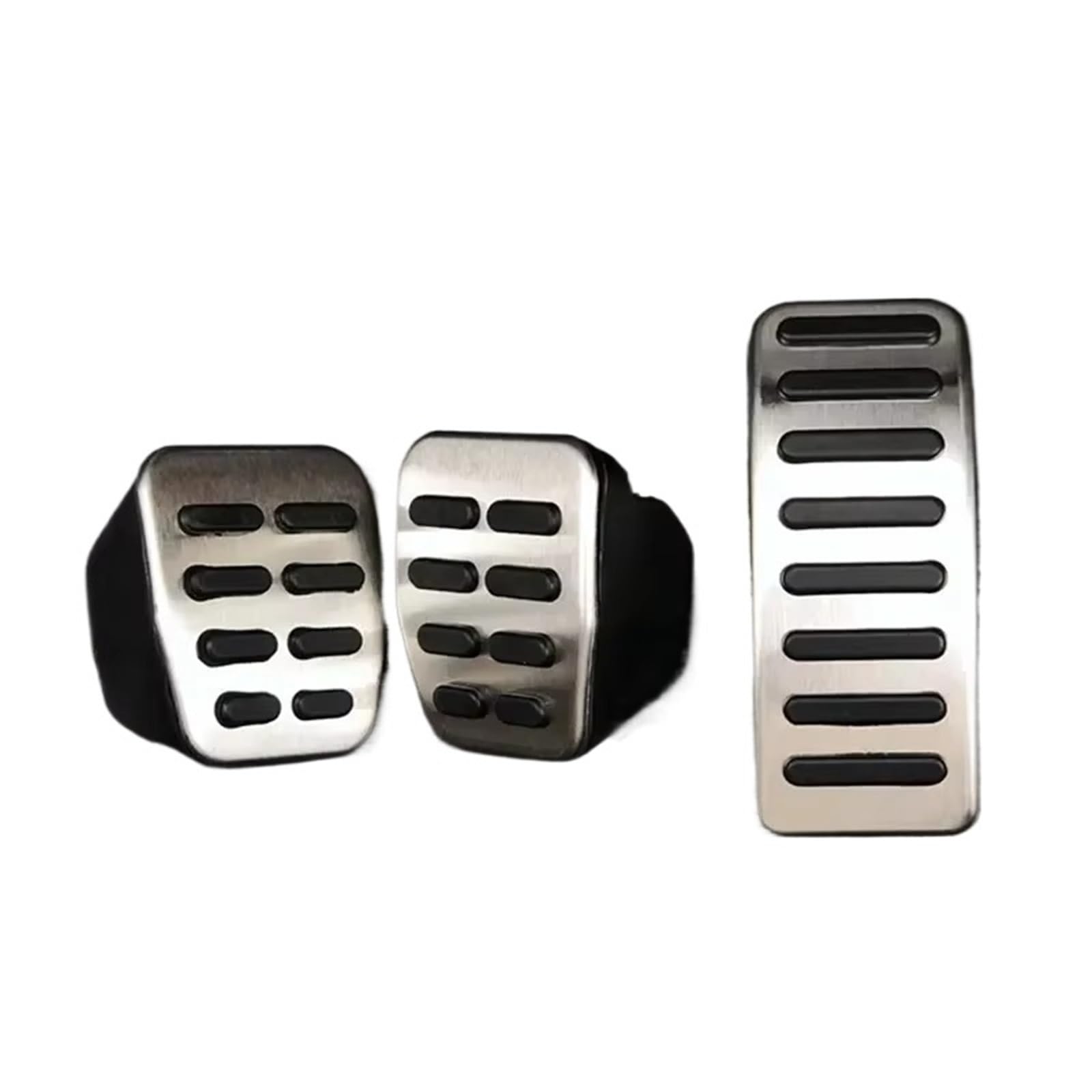 Fußstütze Bremse Autopedalauflagen für A1 für A2 für TT + Carbrio 8N für A3/S3 (8L) 1995 1996 1997 1998 1999 2000 2001 2002 2003 Bremse Pedalkappen(MT 3piece) von Fbxmjoa