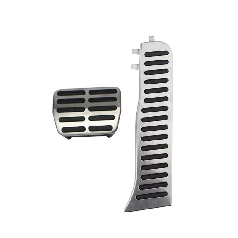 Fußstütze Bremse Autopedale Pedal Für Q3 8U RS 2013 2014 2015 2016 2017 2018 LHD Gas Rest Fußstütze Pedal Abdeckung Edelstahl Bremse Pedalkappen(2piece at) von Fbxmjoa