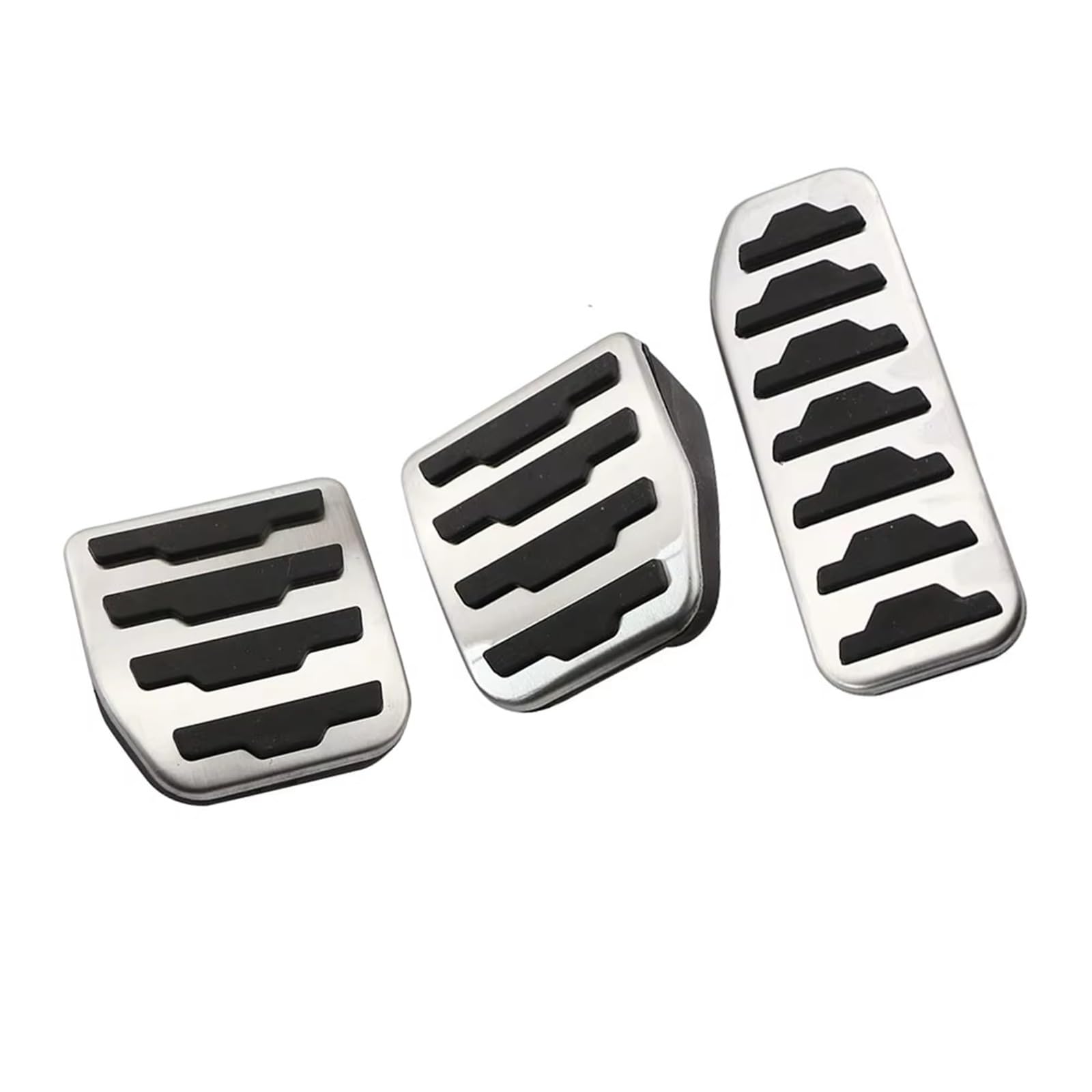 Fußstütze Bremse Bremsbeschleuniger-Kraftstoff-Gaspedal-Abdeckungspolster-Fußstütze für Land für Rover für Range für Rover für Evoque 2012-2020 Bremse Pedalkappen(MT Pedal) von Fbxmjoa