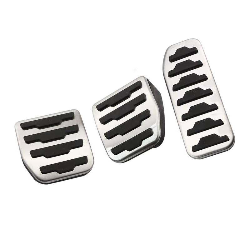 Fußstütze Bremse Bremsbeschleuniger-Kraftstoff-Gaspedal-Abdeckungspolster-Fußstütze für Land für Rover für Range für Rover für Evoque 2012-2020 Bremse Pedalkappen(MT Pedal) von Fbxmjoa