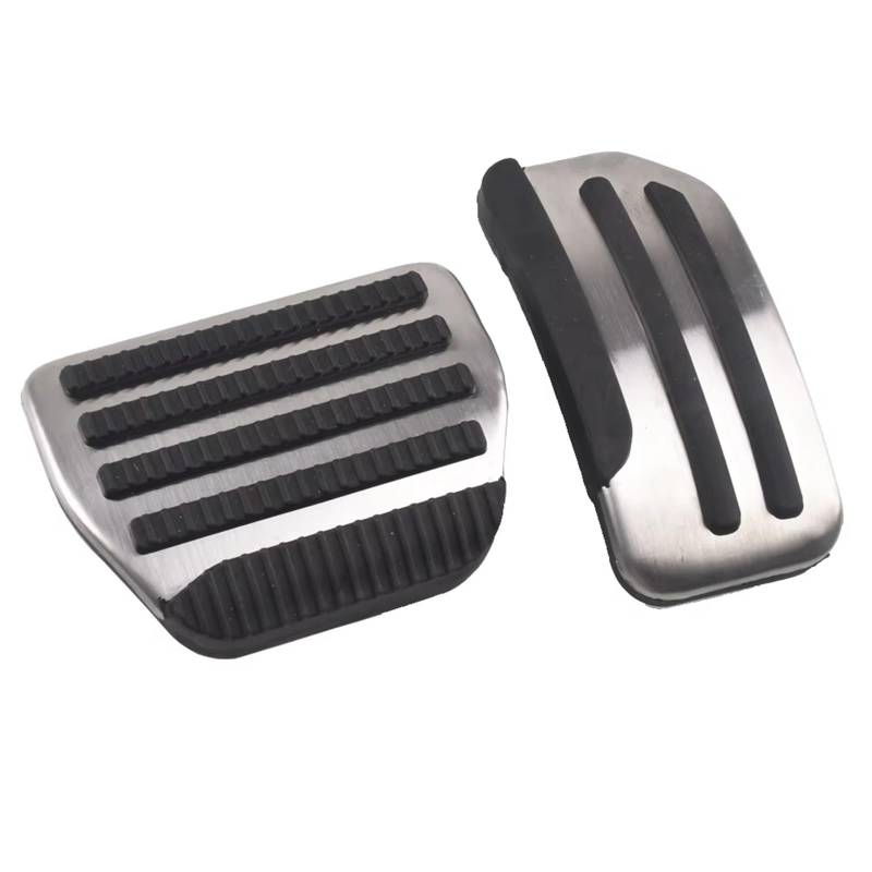Fußstütze Bremse Bremse Fußstütze Pedal Für Nissan March Für Maxima Juke Pulsar Für Blatt Edelstahl Kraftstoff Bremspedal Pad Bremse Pedalkappen(at) von Fbxmjoa