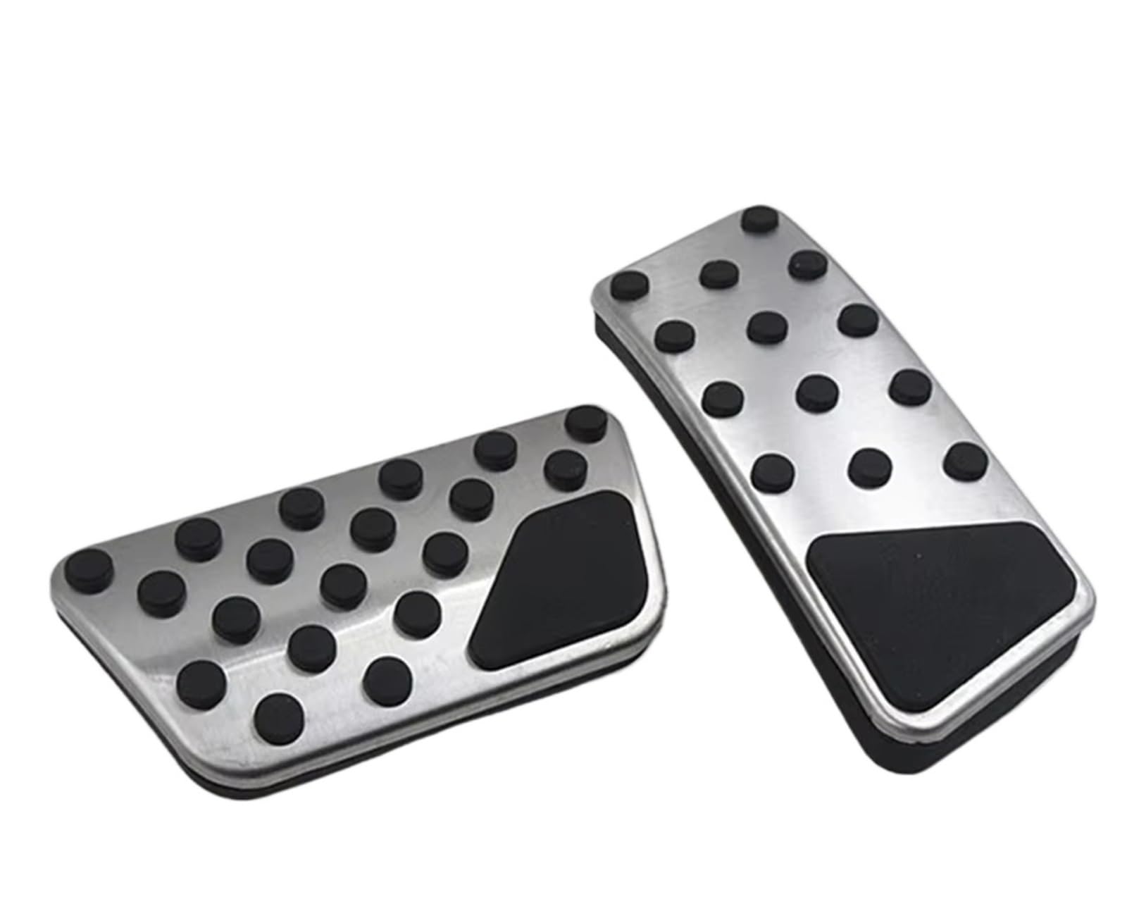 Fußstütze Bremse Edelstahl Auto Accelerator Bremspedale Abdeckung Für Jeep Für Wrangler JK JL 2007 2008 2009 2010 2011 2012 2013 2014-2024 Bremse Pedalkappen(for JK 2007-2017) von Fbxmjoa