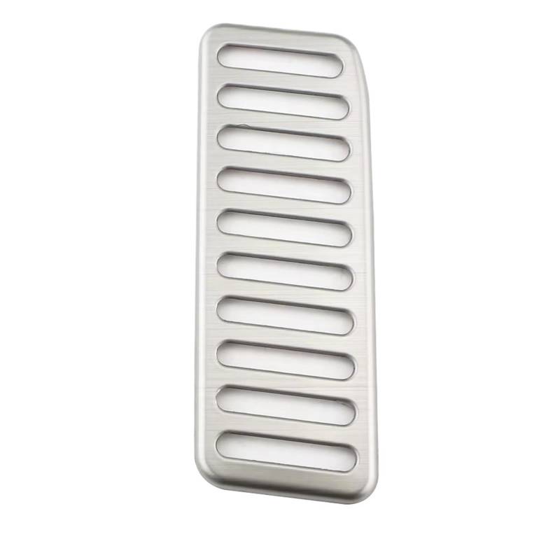 Fußstütze Bremse Edelstahl Auto Fußstütze Pedal Abdeckung Fuß Rest Pedale für Ford für Mustang 2015 2016 2017 2018 2019 2020 2021 Bremse Pedalkappen von Fbxmjoa