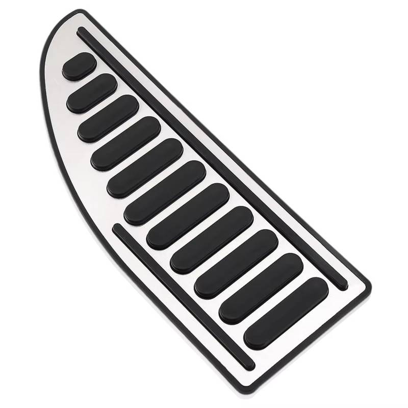 Fußstütze Bremse Edelstahl-Autopedalabdeckung für Ford für Focus 2 3 4 MK2 MK3 MK4 Kuga RS ST 2005-2016 Kupplungs-Gasbremspedal-Pads MT Bremse Pedalkappen(D Style 1piece) von Fbxmjoa
